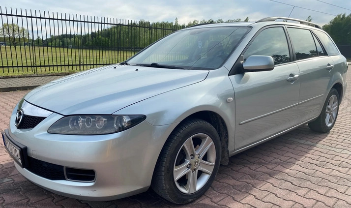 Mazda 6 cena 6199 przebieg: 251286, rok produkcji 2006 z Gniewkowo małe 211